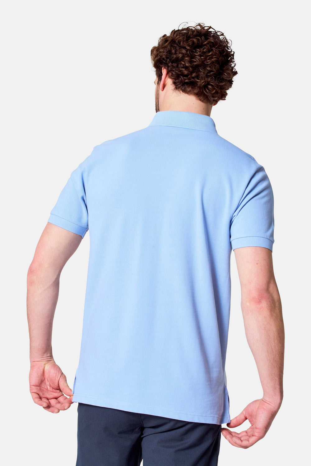 	Heren tops polo korte mouw Bleu - Bruce & Butler