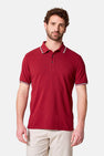 Polo met korte mouwen - bordeaux