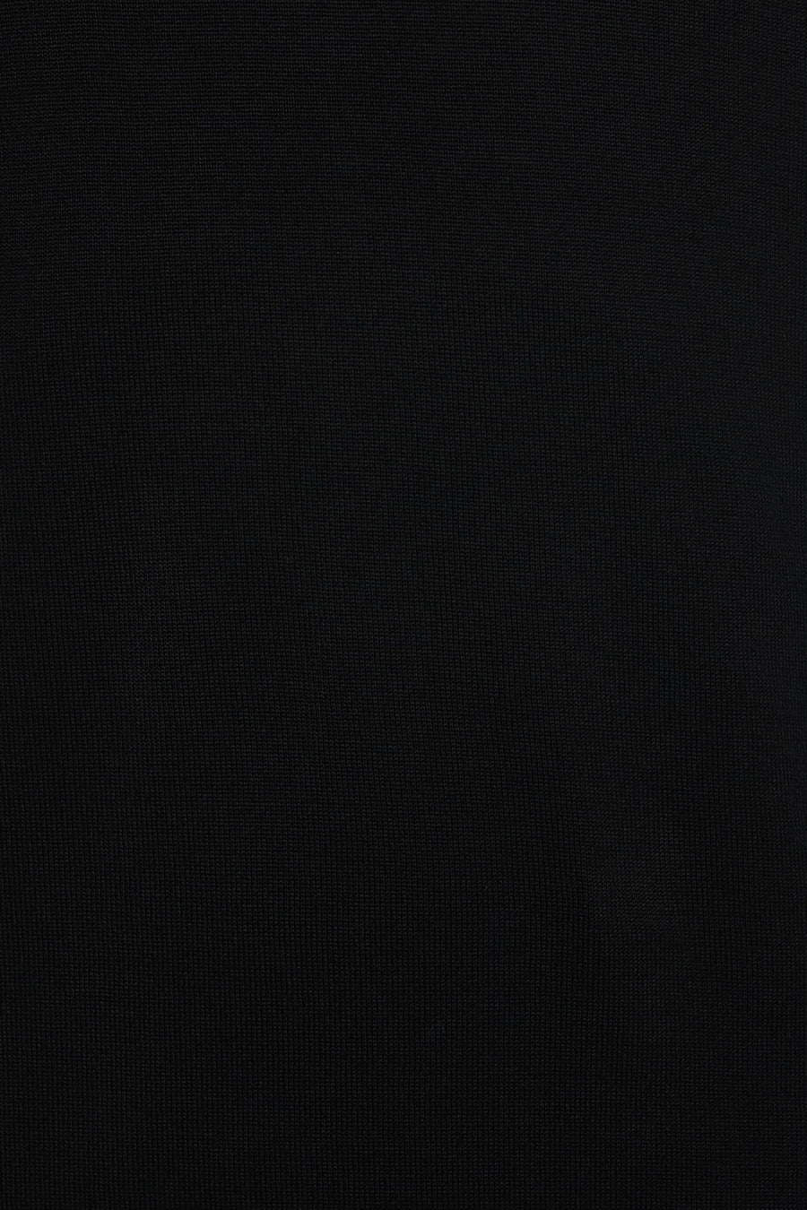 Pull met V-hals - zwart