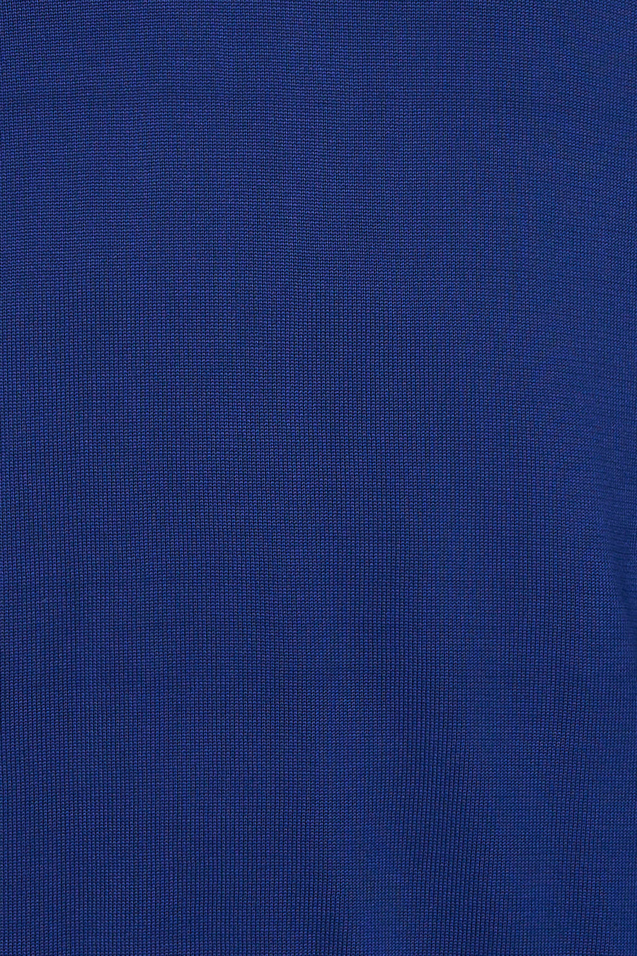 Pull met V-hals - blauw