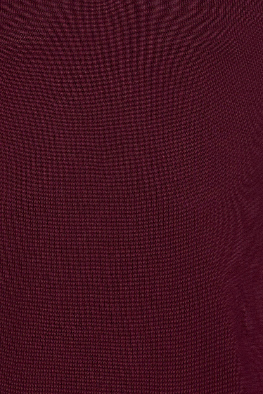 Pull met V-hals - bordeaux