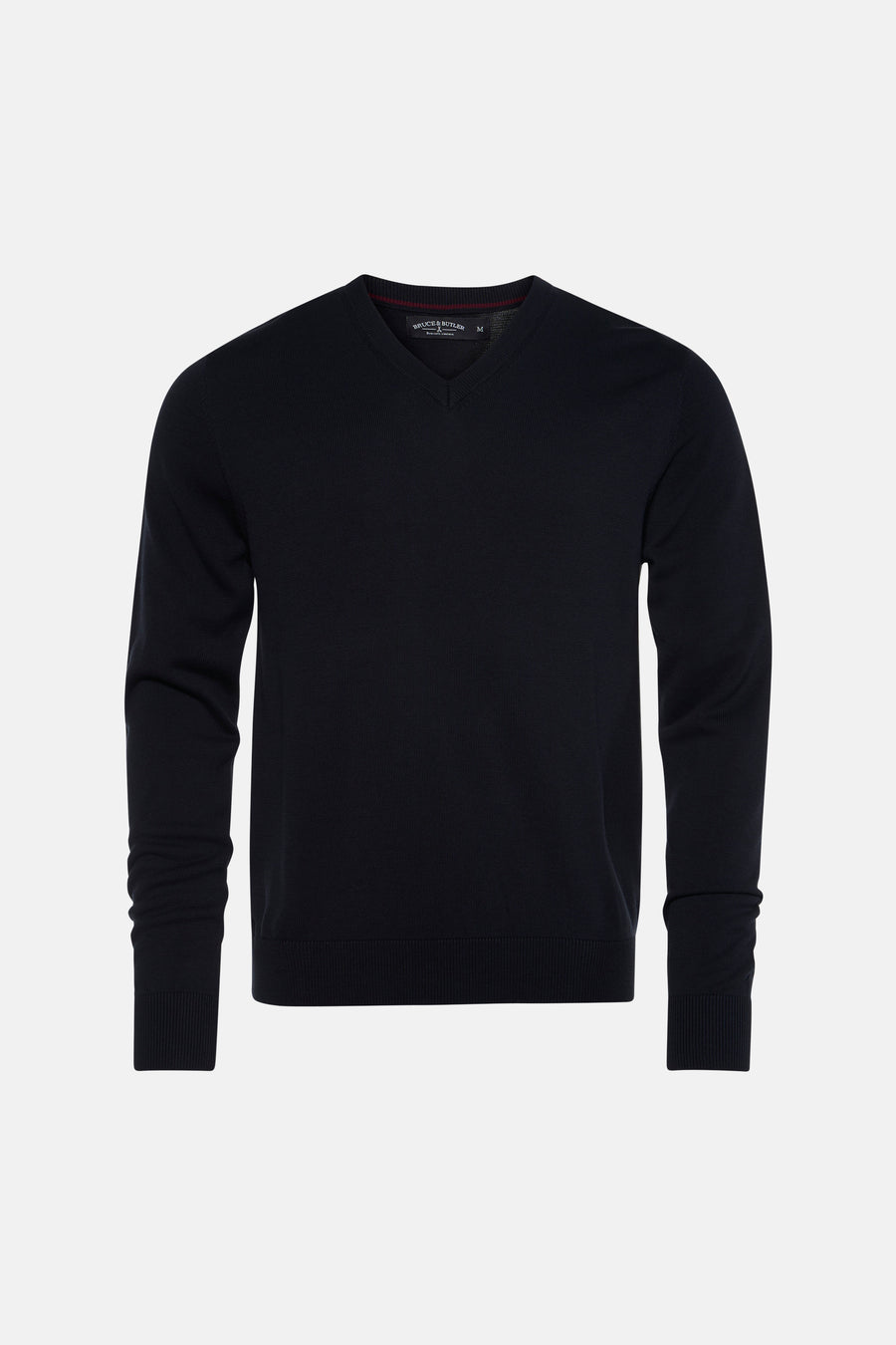 Pull met V-hals - Donkerblauw