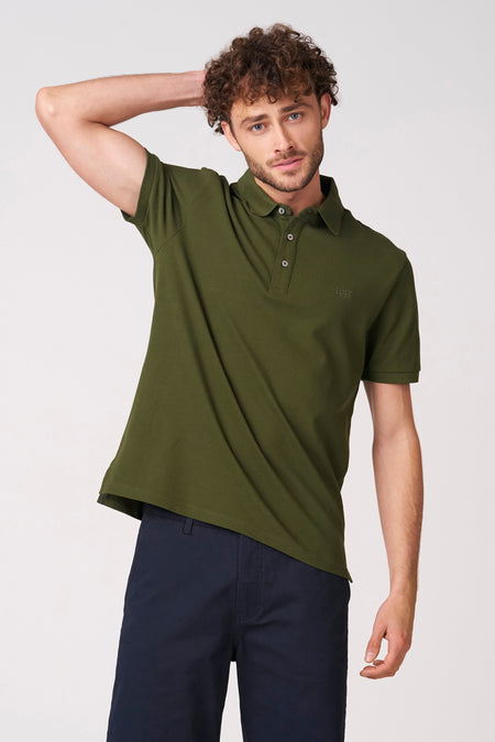 Polo met korte mouwen - groen