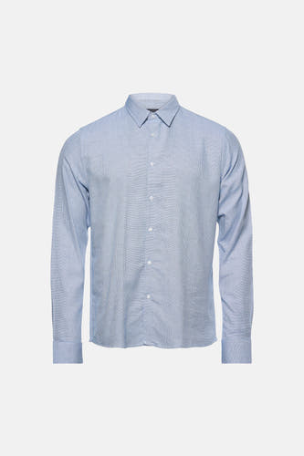 Hemd met lange mouwen - blauw
