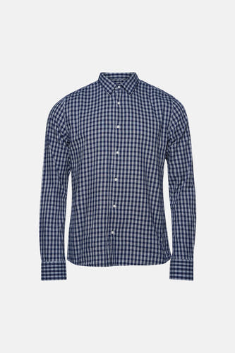 Hemd met lange mouwen - blauw