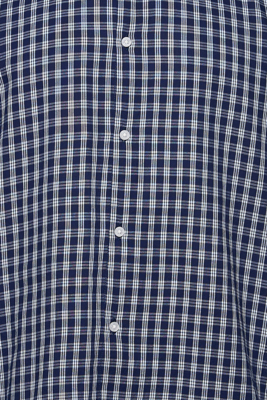Hemd met lange mouwen - blauw