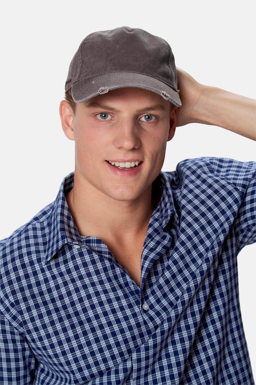 Hemd met lange mouwen - blauw