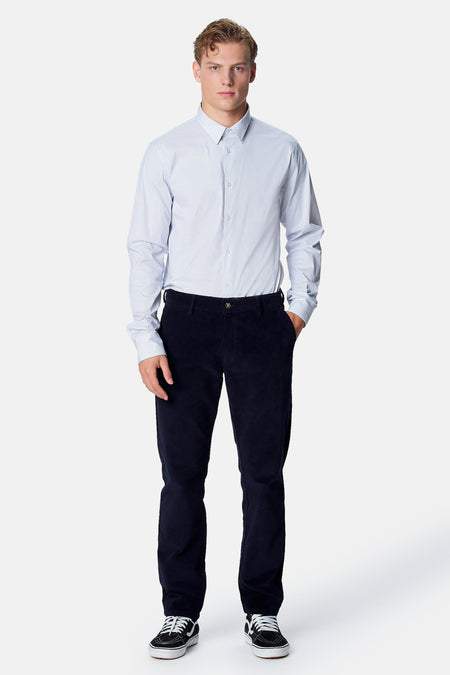 Hemd met lange mouwen - blauw