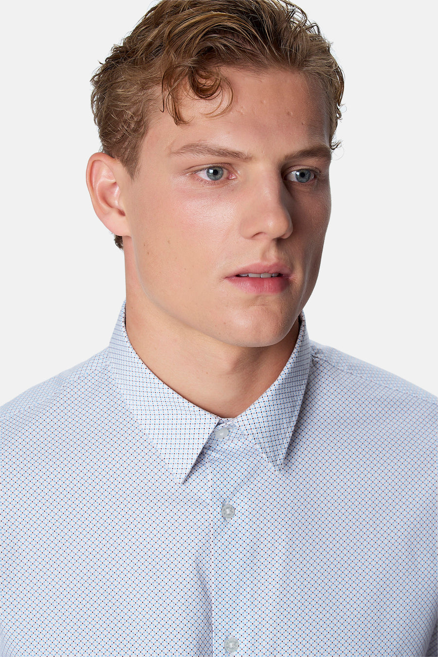 Hemd met lange mouwen - blauw