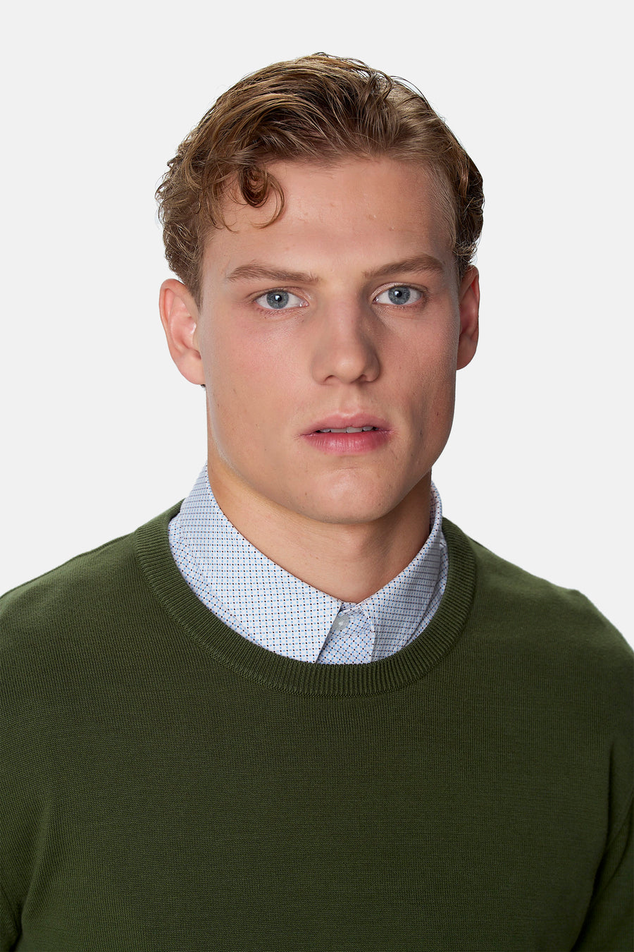 Pull col O - vert