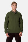 Pull à col roulant - vert