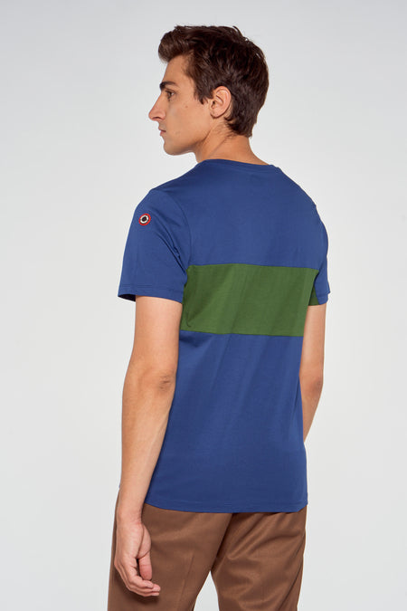 T-shirt (korte mouwen) Blauw - Cyclo Club Marcel