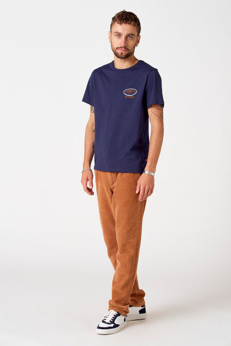 T-shirt met korte mouwen - blauw