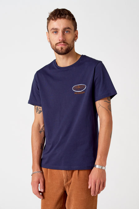 T-shirt met korte mouwen - blauw