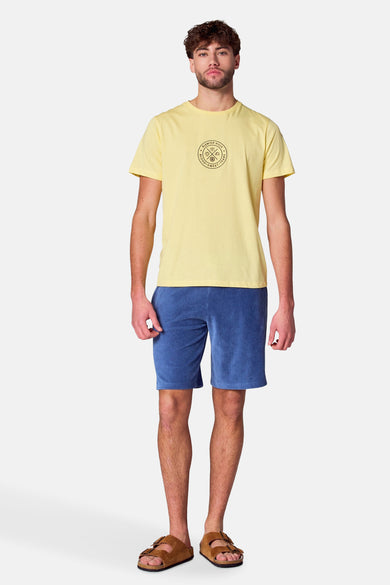 T-shirt (korte mouwen) Geel - Cyclo Club Marcel