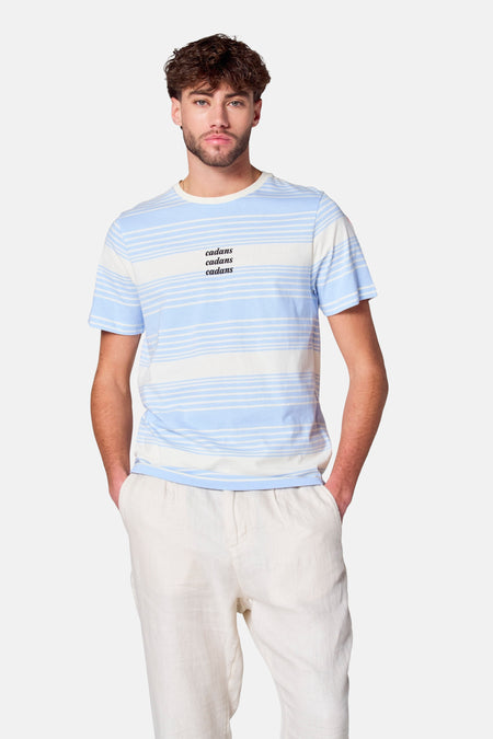 T-shirt (korte mouwen) Blauw - Cyclo Club Marcel