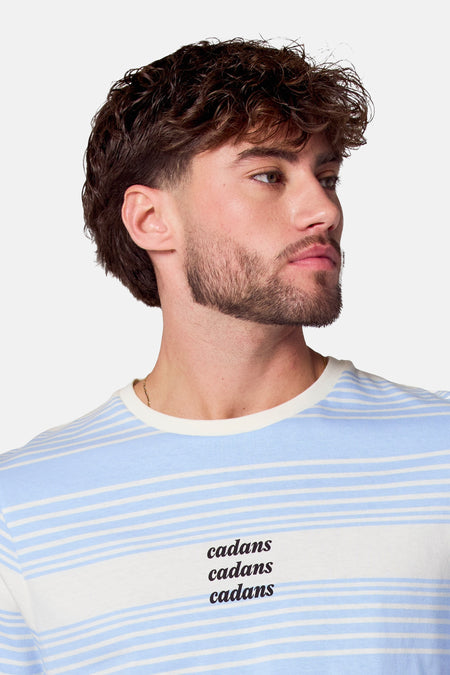 T-shirt (korte mouwen) Blauw - Cyclo Club Marcel