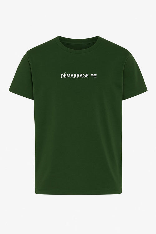 T-shirt (manches courtes) Vert - Cyclo Club Marcel