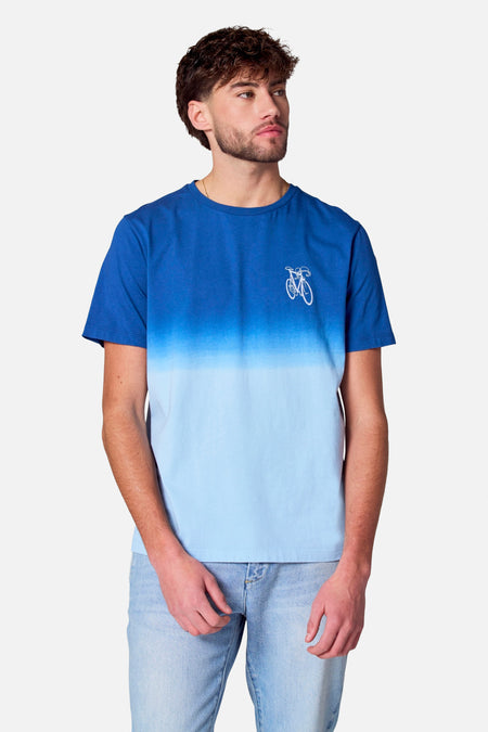 T-shirt (korte mouwen) Blauw - Cyclo Club Marcel