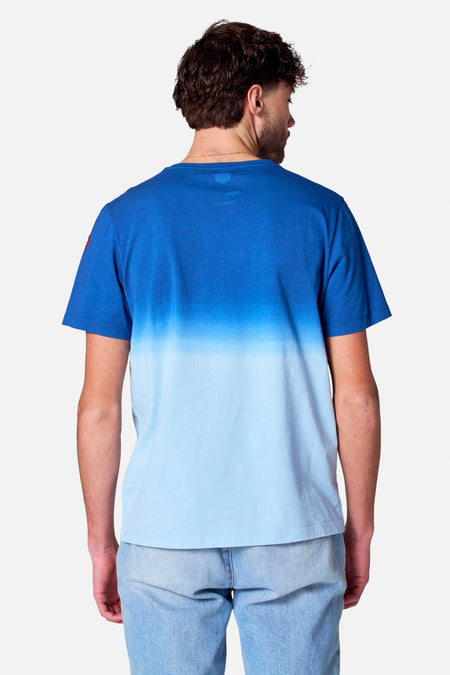 T-shirt (korte mouwen) Blauw - Cyclo Club Marcel