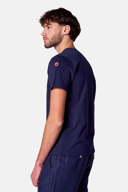 T-shirt (korte mouwen) Blauw - Cyclo Club Marcel