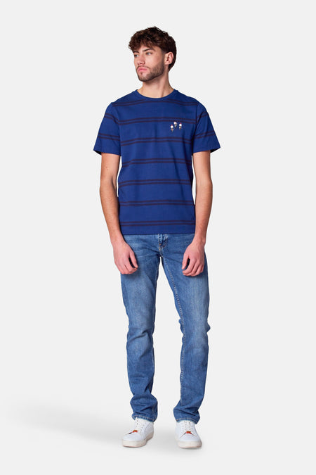 T-shirt (korte mouwen) Blauw - Cyclo Club Marcel