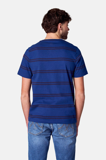 T-shirt (korte mouwen) Blauw - Cyclo Club Marcel