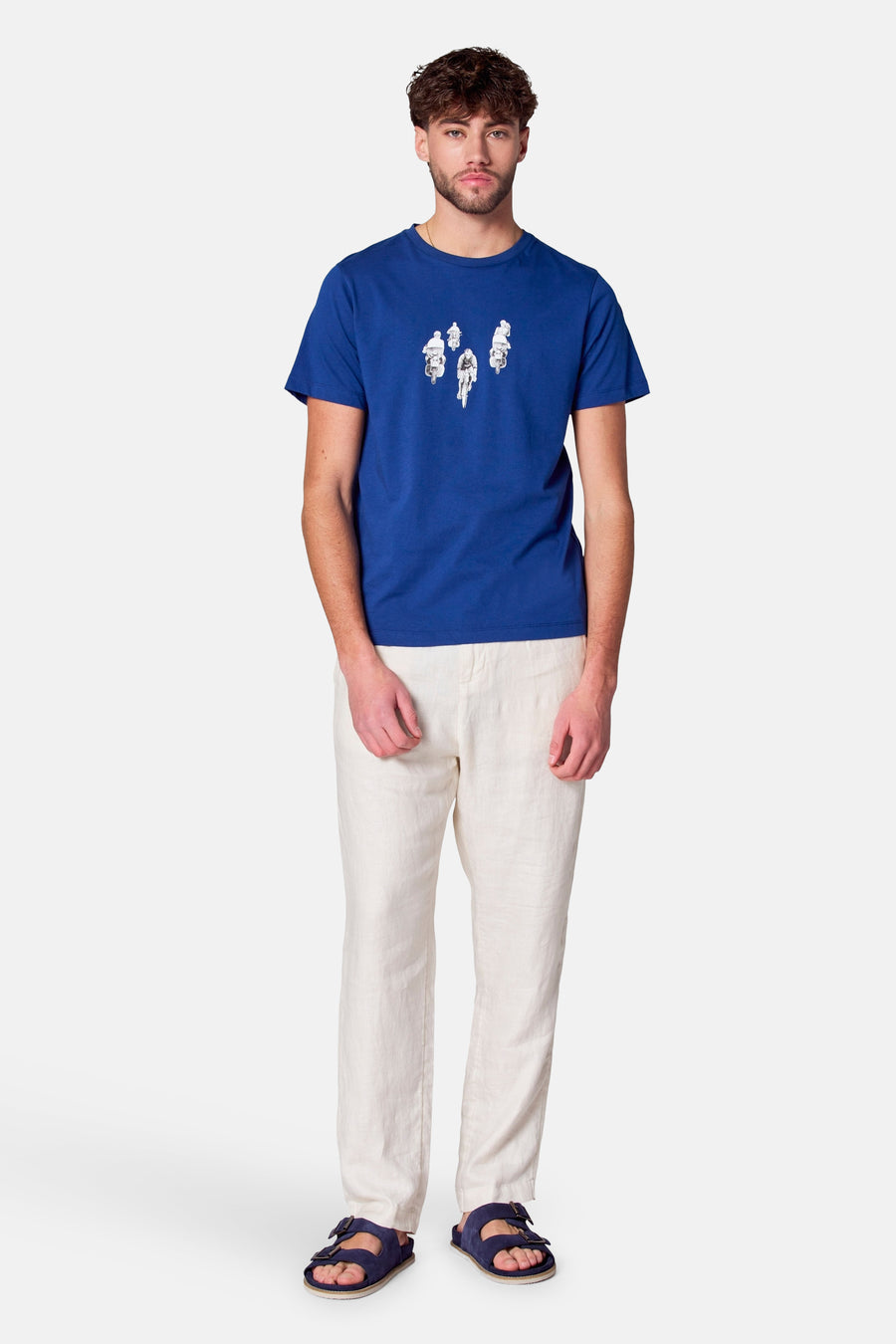 T-shirt à manches courtes - bleu