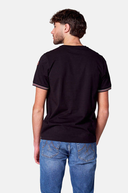 T-shirt (korte mouwen) Zwart - Cyclo Club Marcel