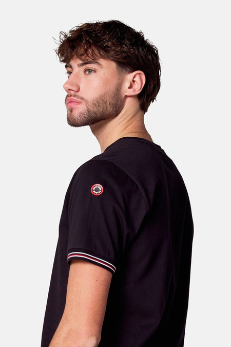 T-shirt (korte mouwen) Zwart - Cyclo Club Marcel