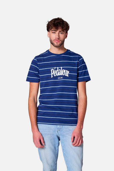 T-shirt (korte mouwen) Blauw - Cyclo Club Marcel