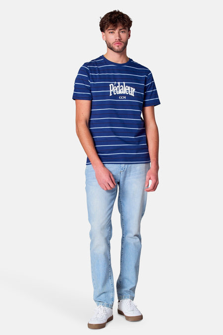 T-shirt (korte mouwen) Blauw - Cyclo Club Marcel