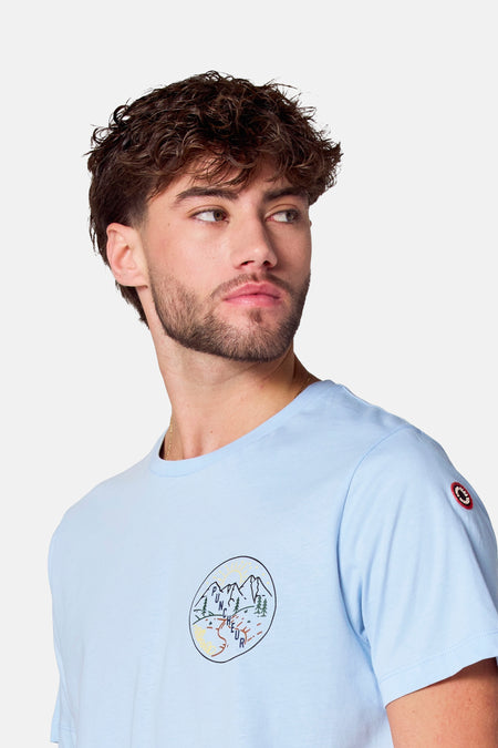 T-shirt (korte mouwen) Blauw - Cyclo Club Marcel