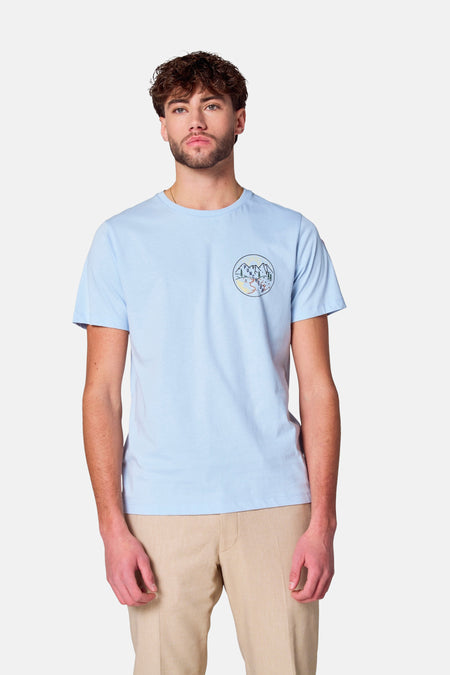 T-shirt (korte mouwen) Blauw - Cyclo Club Marcel