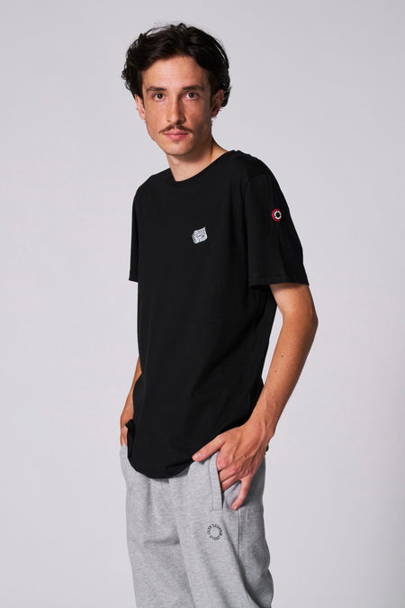 T-shirt (manches courtes) Noir - Cyclo Club Marcel