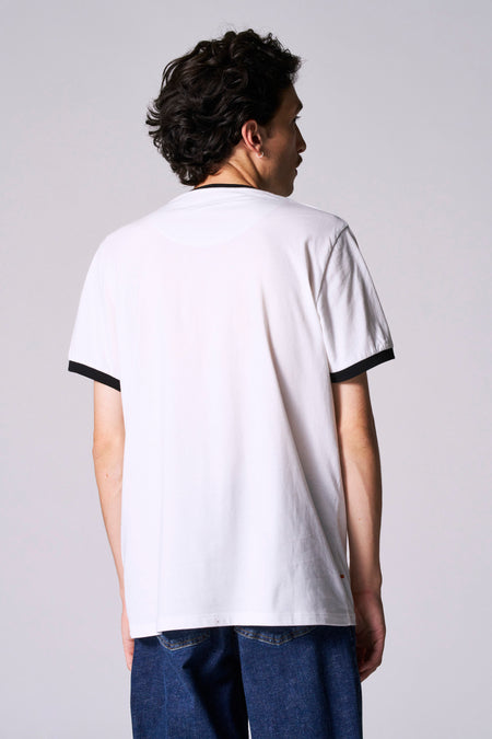 T-shirt (manches courtes) Blanc - Cyclo Club Marcel