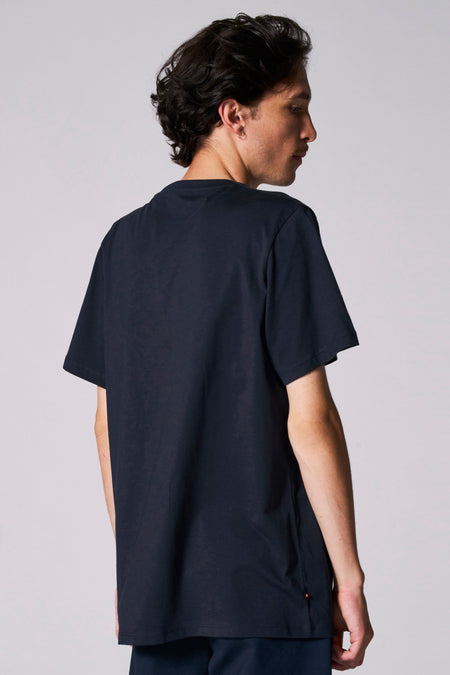 T-shirt (manches courtes) Bleu - Cyclo Club Marcel