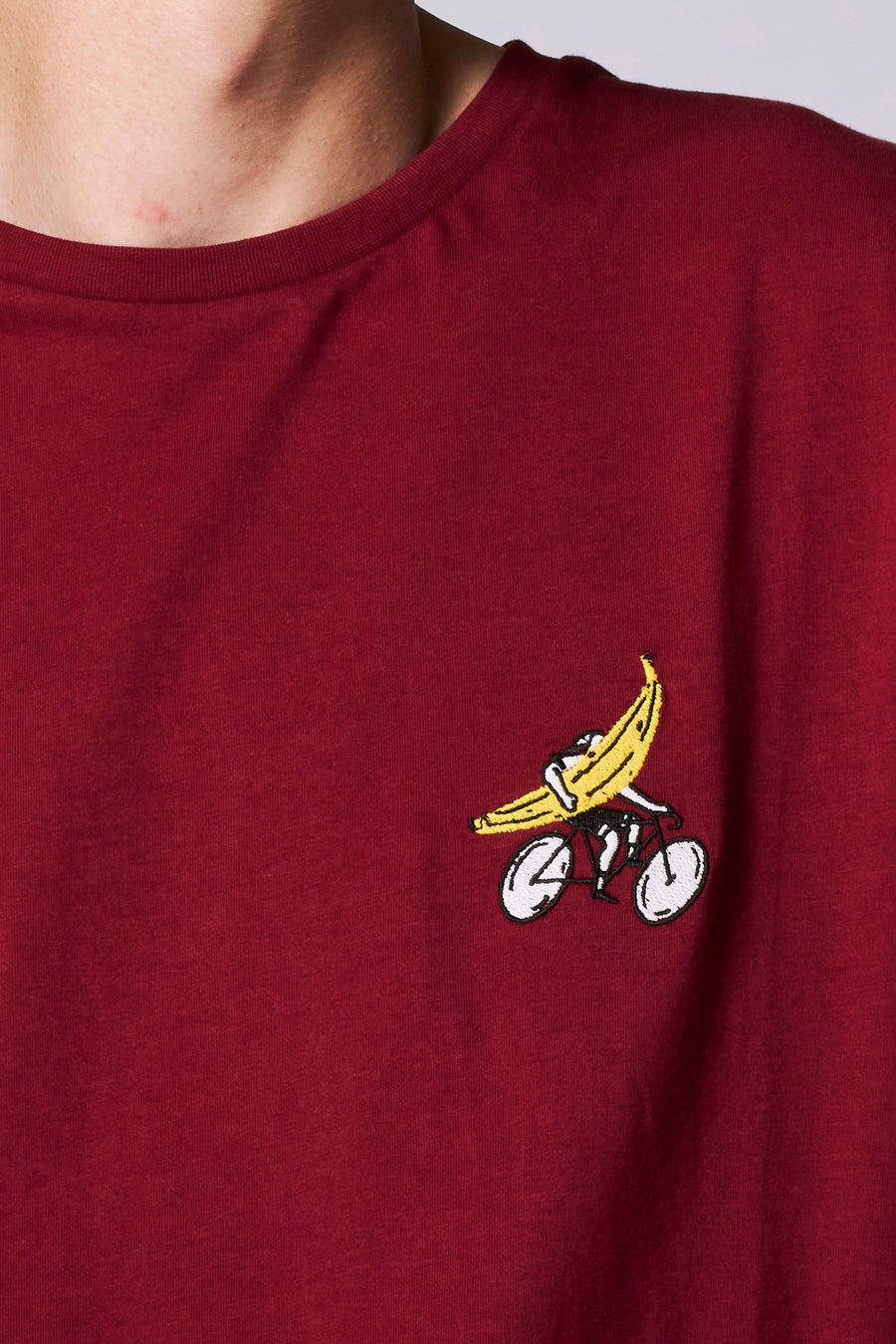 T-shirt à manches courtes - bordeaux - Cyclo Club Marcel