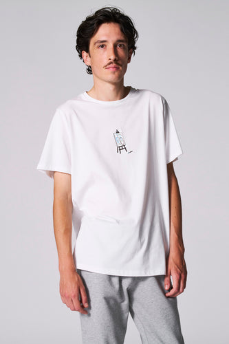 T-shirt met korte mouwen - wit