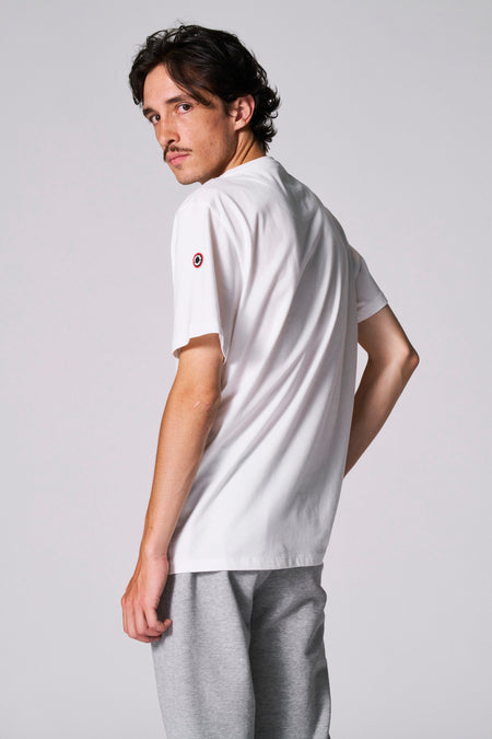 T-shirt (manches courtes) Blanc - Cyclo Club Marcel