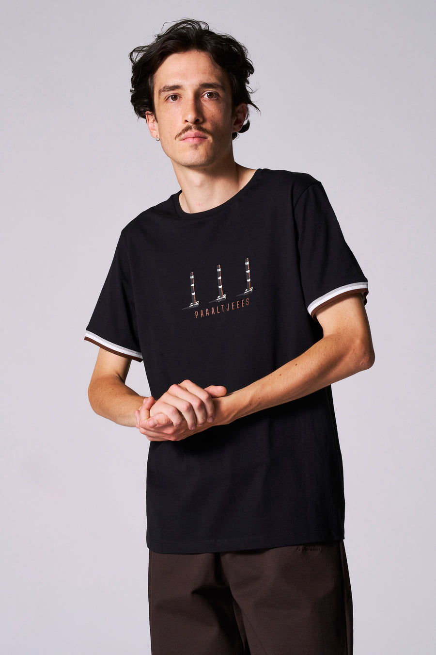 T-shirt à manches courtes - noir - Cyclo Club Marcel