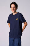 T-shirt (manches courtes) Bleu - Cyclo Club Marcel