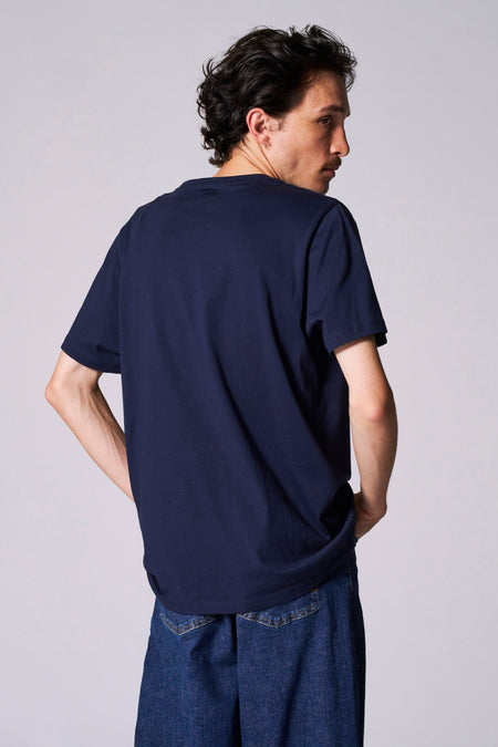 T-shirt (manches courtes) Bleu - Cyclo Club Marcel