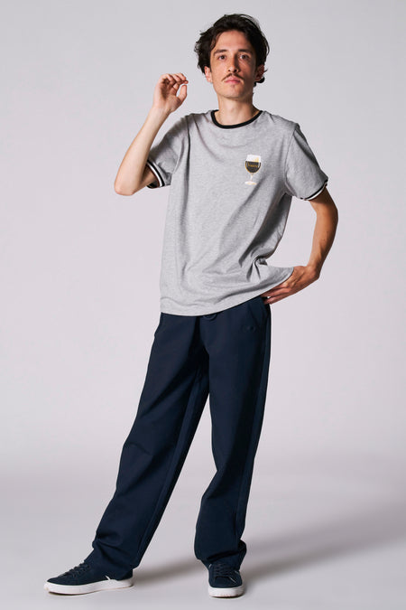 T-shirt met korte mouwen - grijs