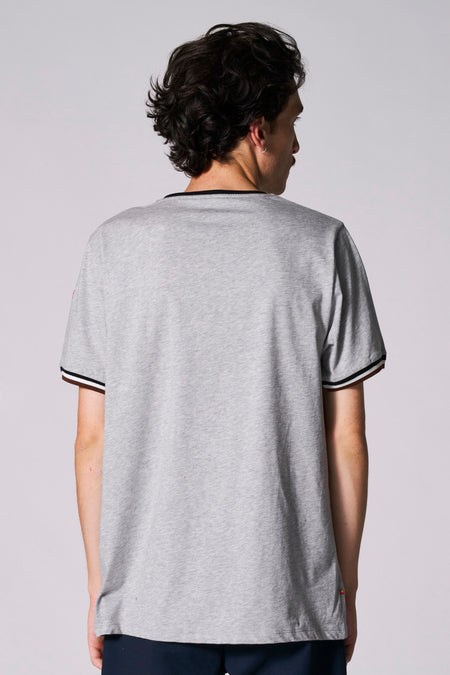 T-shirt (manches courtes) Gris - Cyclo Club Marcel