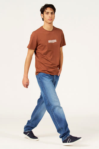 T-shirt à manches courtes - brun