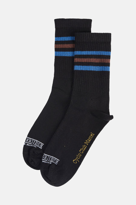 Chaussettes noir - Cyclo Club Marcel