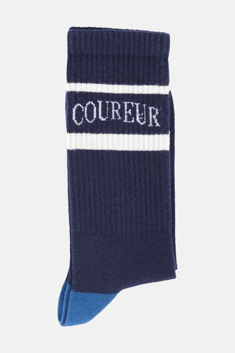 Chaussettes bleu - Cyclo Club Marcel