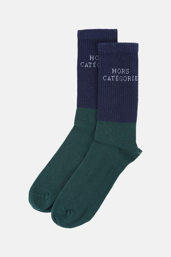 Chaussettes bleu - Cyclo Club Marcel