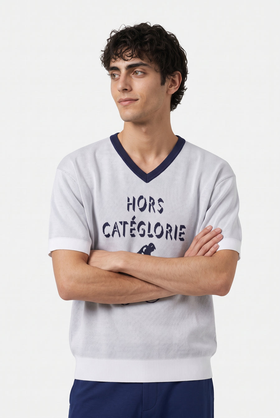 Pull O-hals - wit